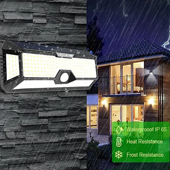 

268 LED Lawn Lamp Motion Sensor Solar Light for Garden Decoration Landscape Spotlights Outdoor Lighting Garden Lights Waterproof