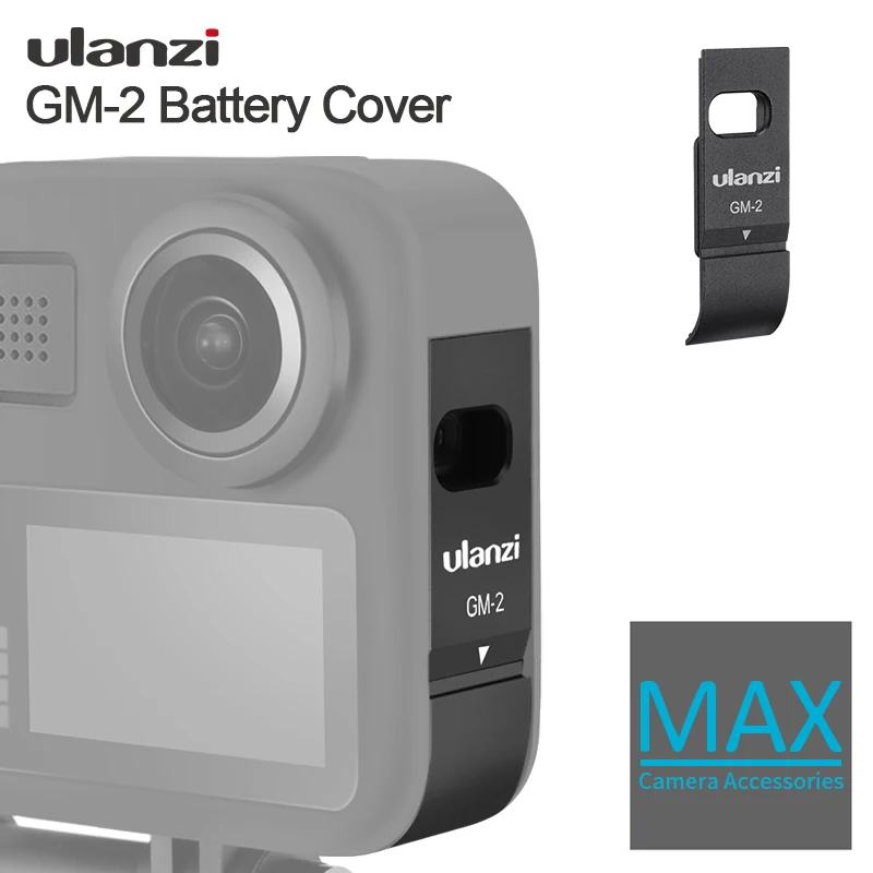 Внешняя Аккумуляторная крышка Ulanzi для экшн камеры Gopro Max съемная аккумулятора с