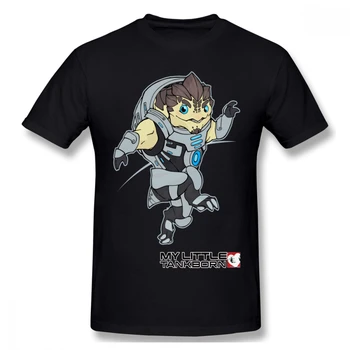 

My Little Tank Born Mass Effect Krogan T-shirt For Men Plus Size Digital Print Group Tee
