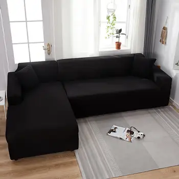 

1/2 pieces Sofa Cover Set Geometric Couch Cover Elastic Sofa Cover for Living Room Pets Corner L Shaped Chaise Longue Sofa Cover