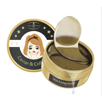 

Caviar Collagen Eye Mask Moisturizing Whitening Anti-Wrinkle Anti-puffiness Dark Circles Remove Eye Gel Pads