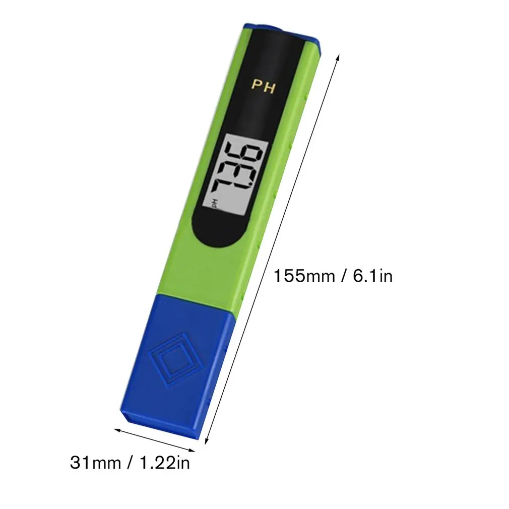 PH-061 Digital PH Meter Portable Water PH Tester Water Quality Tester For Drinking Water Aquarium Food Processing Lab