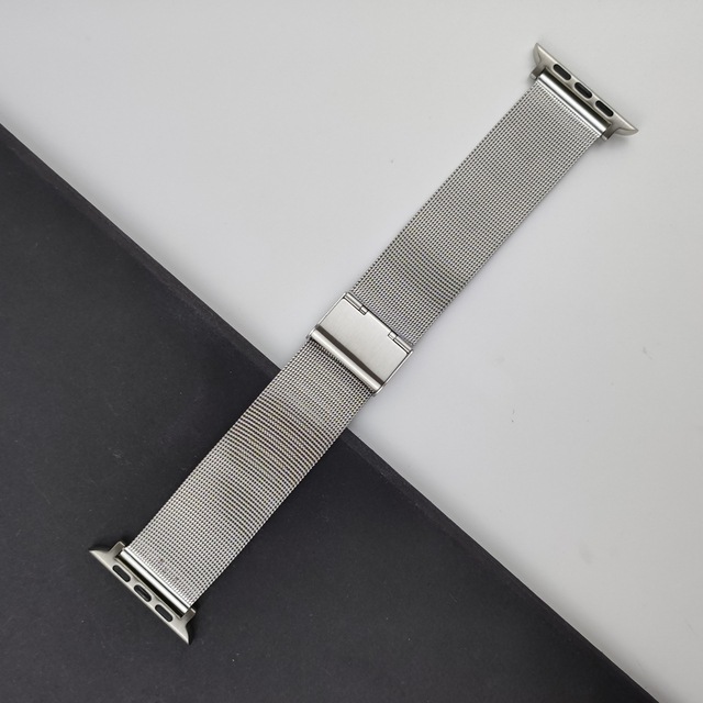Strap for Apple Watch Band SE 7/6/5/4/3/2 41mm 45mm 38mm 42mm 40mm 44mm Stainless Steel Wristband Bracelet iWatch SE Women
