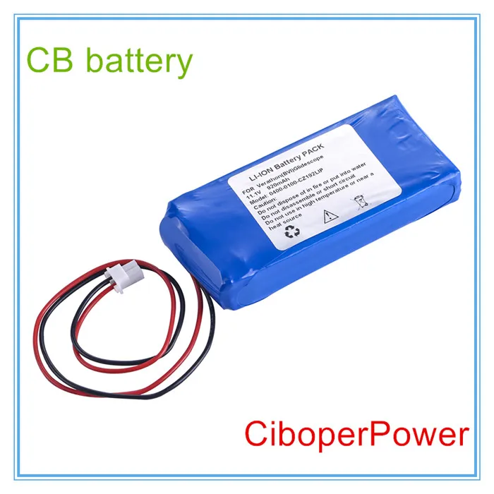 

Replacement For 0400-0100-CZ192LIP,KMBNK513475, Verathon BVI battery
