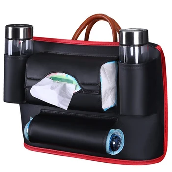 

Car Seat Storage Bag, Car Seat Middle Storage Bag Hanging Bag, Car Rear Multifunctional Seat Back Storage Bag