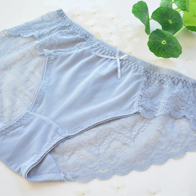 5pcs/lot Ladies Underpanties Plus Size Lingerie large size Briefs For Women Brief Female hipster Underpant Sexy Lace Underwear