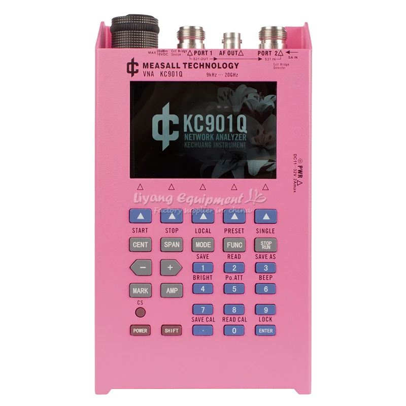 Handheld Network Vector Tester KC901Q 20GHZ RF Multimeter Without Built-in Bridge Sweeper Sweep Generator