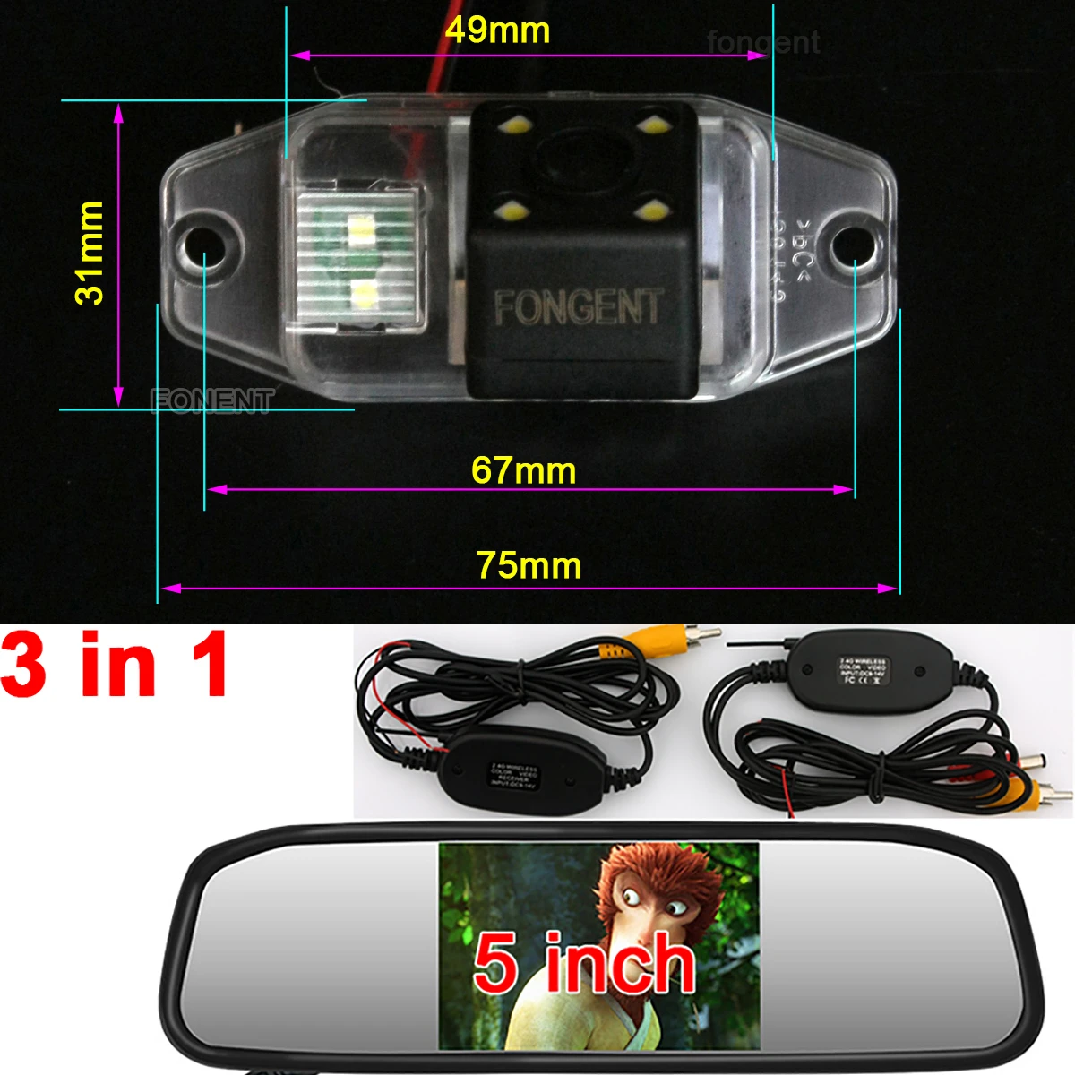 Для Toyota Land Cruiser LC 90 120 серии Prado 2700 4000 1996~ автомобильный sony парковочный монитор заднего вида