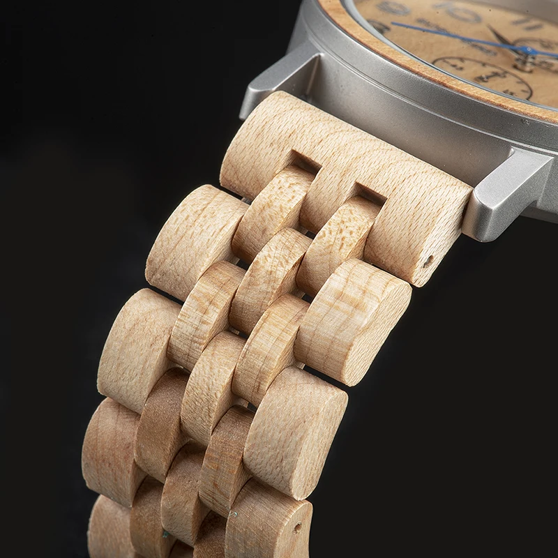 BOBO BIRD люксовый бренд Relogio Masculino мужские часы бизнес деревянные наручные часы Деревянный ремешок подарок для отца мальчика друга принять логотип