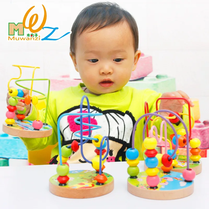 

System Mini Small Bead-stringing Toy Beaded Bracelet Bead-stringing Toy Building Blocks Toy Children Early Childhood Educational