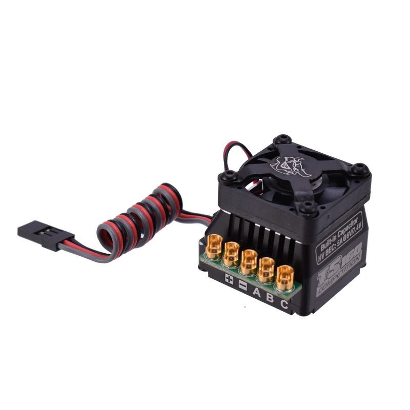 SKYRC TORO TS160 160A алюминиевый бесщеточный Сенсорный электронный регулятор хода поддержка датчика бесщеточный двигатель для 1/10 1/8 RC автомобиля