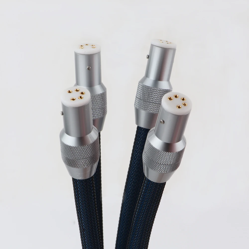 Banhado a Ouro Conector de Vinil Monosaudio Pinos Plataforma Giratória Fêmea Din Plug Direito Angular Tonearm Di90g 5 - Image 3