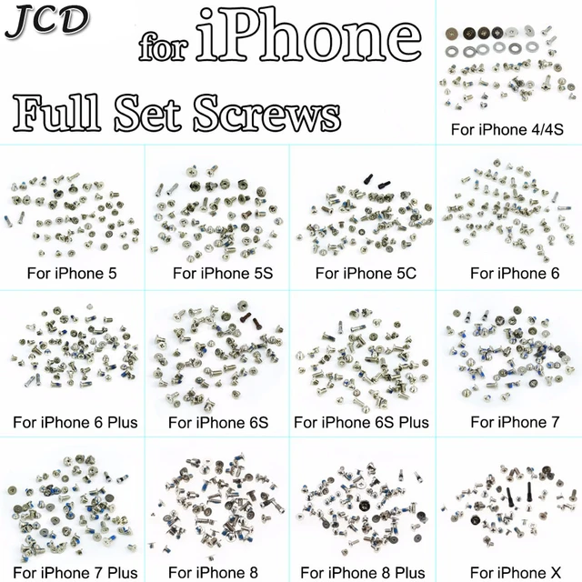Black Iphone 5 Set Screw