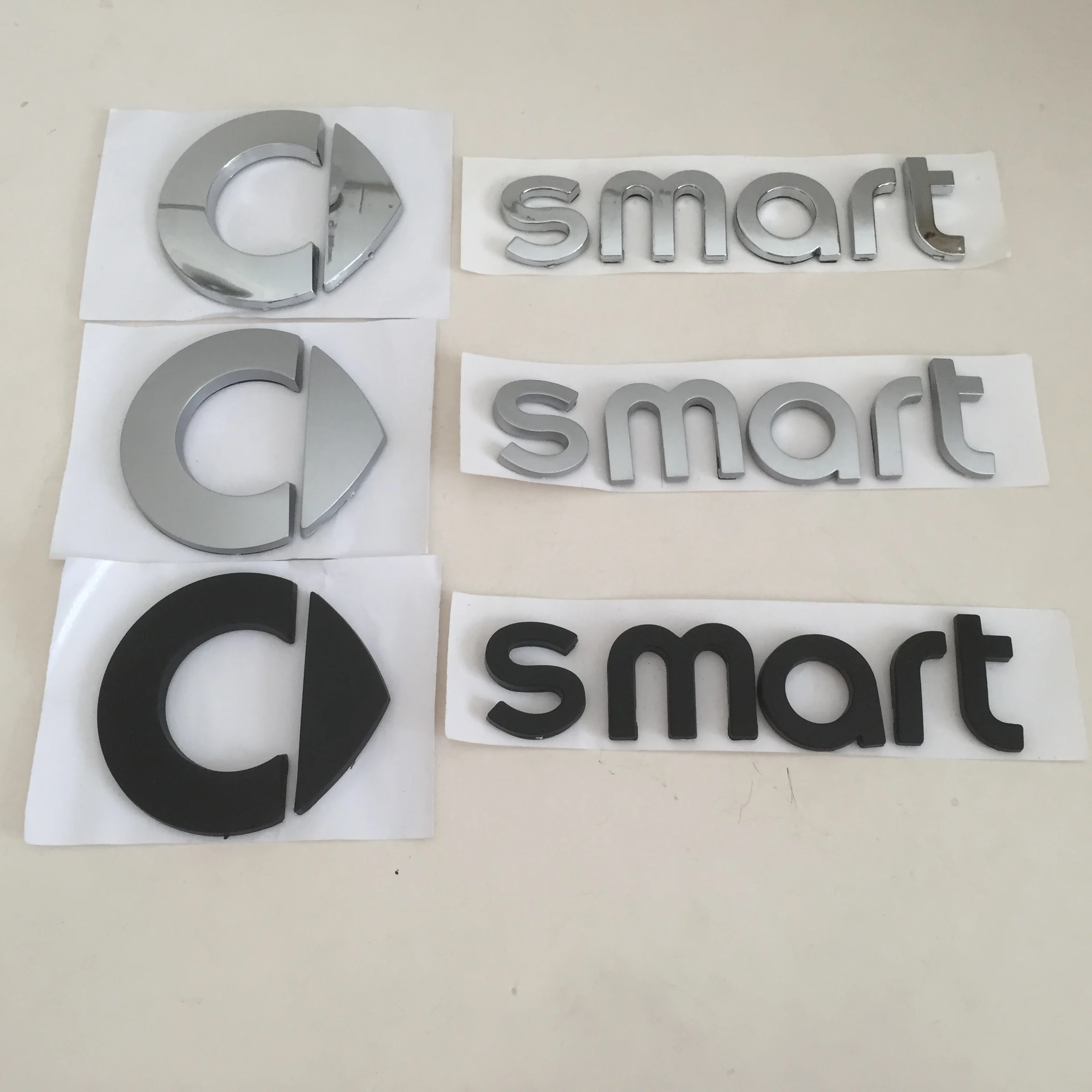 ABS хром Черная умная эмблема значок на заднюю часть грузовика боковая наклейка