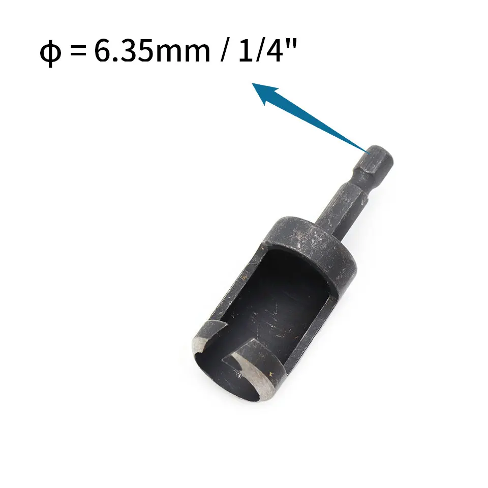 4pc Wood Plug Cutter Drill Bit Set High Carbon Steel Cutting Drill Bit Power Tools Cork Woodworking Drilling Tool Taladro
