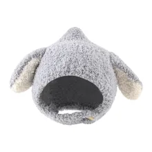 Солидный, для мужчин и женщин, Шапка-бини осенне-зимняя одежда из шерсти смеси мягкий теплый KnittedGirl& Мальчик ребёнок младенец зимние штаны из флиса с капюшоном в виде ветрозащитный Теплый Кепки