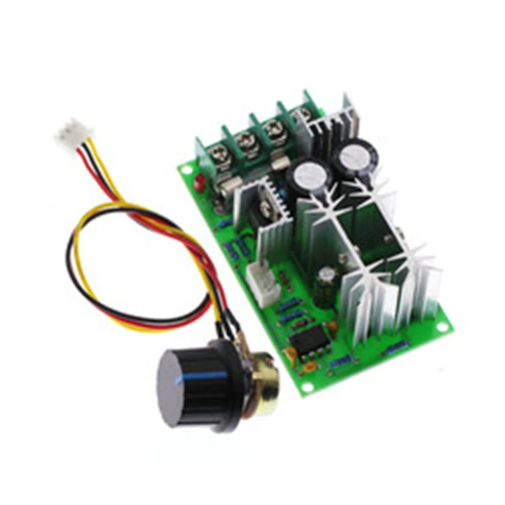 

DC 9-60V Motor Speed Control Regulator PWM Motor Speed controller Switch Board 20A Current Regulator High Power Drive Module