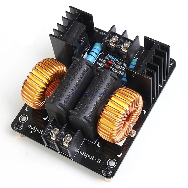 

A7-- DC 12-30V ZVS Drive Plate Board High Voltage Generator No Taps Driver Board Tesla Coil High Voltage DC Generator
