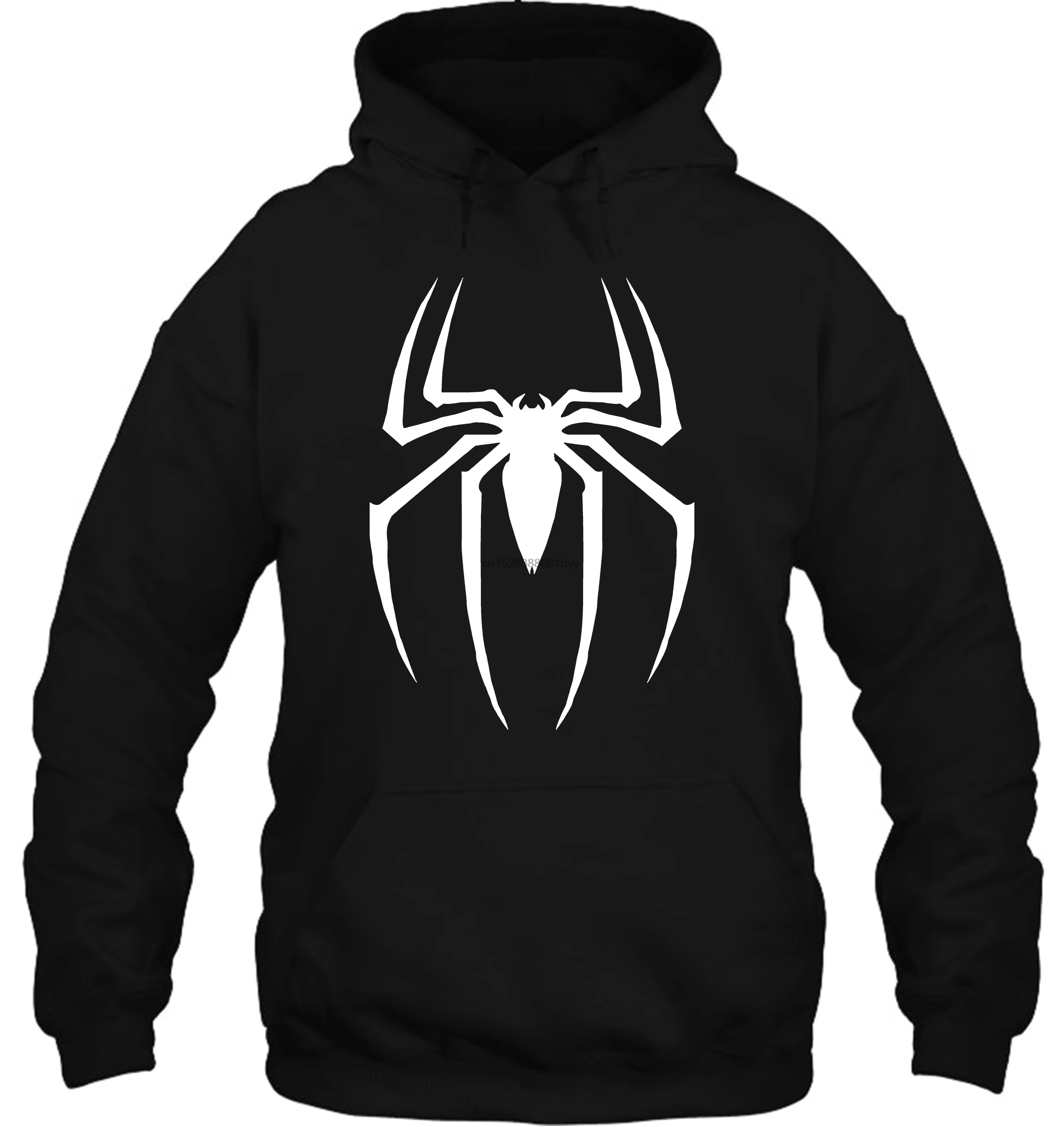 Мужская толстовка с капюшоном; Новинка; принт в виде паука; Размеры M, L, XL; женская уличная одежда