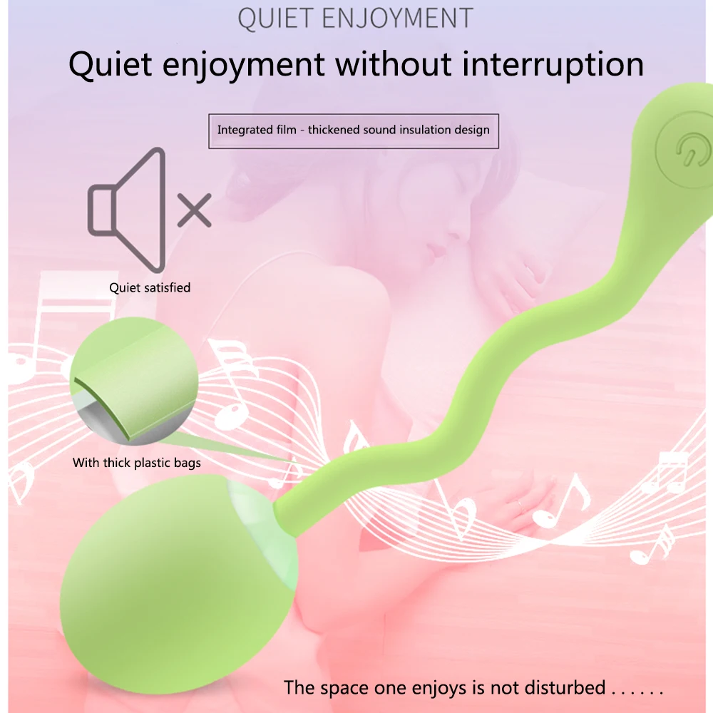 Sex Toy For Women Postpartum Contract Shrink Vagina Jump Egg Masturbation Mute Waterproof Jump Egg Silicone Massage Sticks
