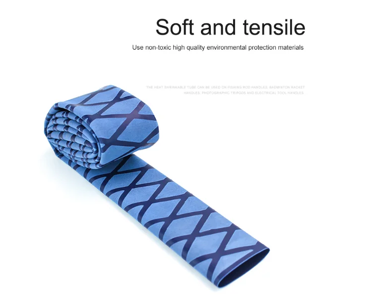 

0.2M Non-slip Heat Shrink Wrap Tubing Fishing Rod DIY 5 colors Handle Insulation Waterproof Racket Handle Grip
