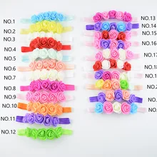 Европа и Америка INS стиль дети 5 цветок Хуа фа дай аксессуары для волос DIY повязка-венок Детская резинка для волос