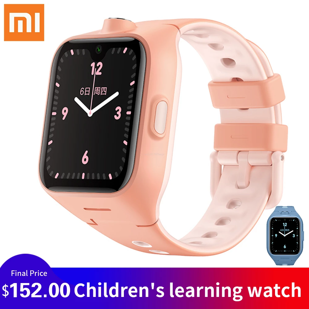 Permalink to NEW Xiaomi Mimitou-Children’s Phone Watch 4 Waterproof Smart Positioning Multifunction Dual Video Tele Watch For Smart Home