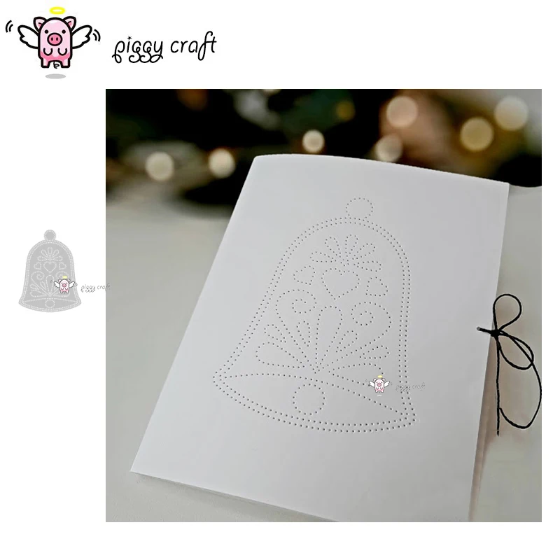 

Металлические Вырубные штампы, форма для вырезания, рождественские украшения для колокольчиков, для скрапбукинга, бумаги, рукоделия, ножа, форма, лезвие, перфоратор, трафареты