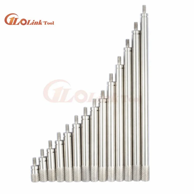 Extension Rods for Dial Indicators Probe Connecting Rod HSS Accessory More Specifications M2.5*10mm-100mm Measuring Tools dial indicator extension rod