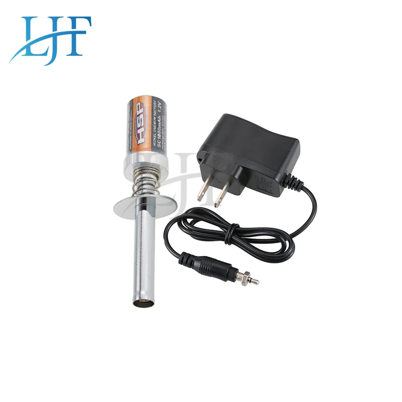 HSP Gas RC Nitro двигатель двигателя свечение 1 2 в 1800 мАч 3600 перезаряжаемая свеча