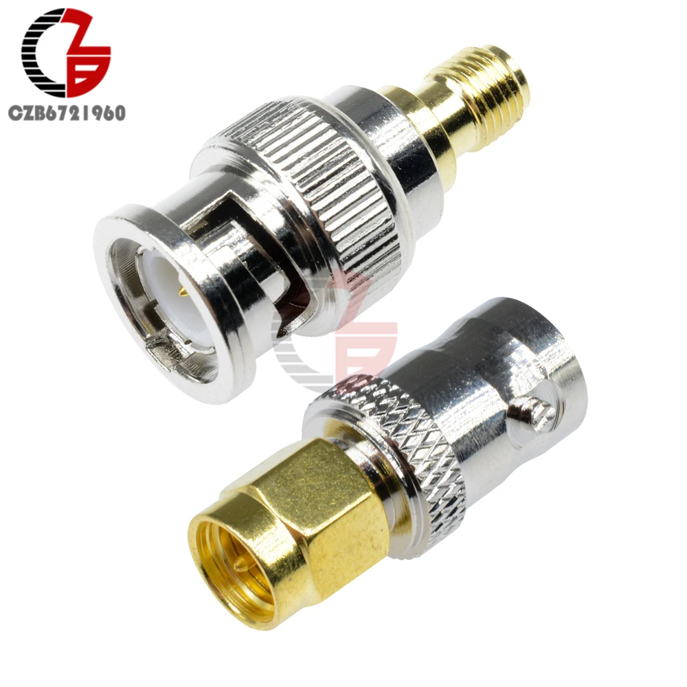 RF Coax Коаксиальный SMA Штекер штекер BNC мама Fmale к Гнездовой M/F радио переходник для