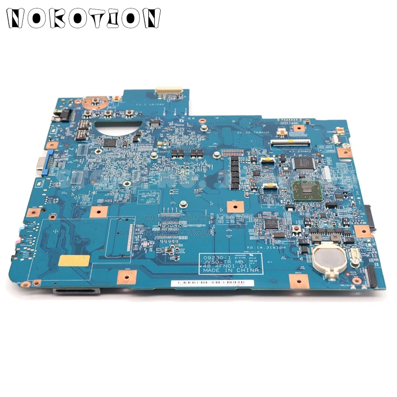 NOKOTION материнская плата для ноутбука acer aspire 5542 5542g основная плата MBPHA01001 48.4FN01.011 216-0752001 DDR2 Бесплатный процессор