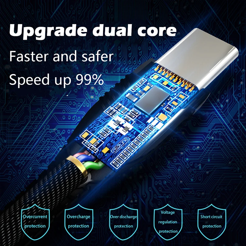 5А супер быстрая зарядка type C для USB-C кабель синхронизации данных для samsung Galaxy Plus huawei One Plus LeEco type c кабель для зарядки телефона