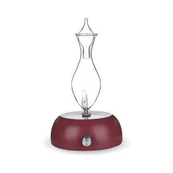 

KBAYBO Ceramic Glass Aromatherapy Pure Essential Oils Diffuser Cold Air Nebulizer with 7 Color LED Change