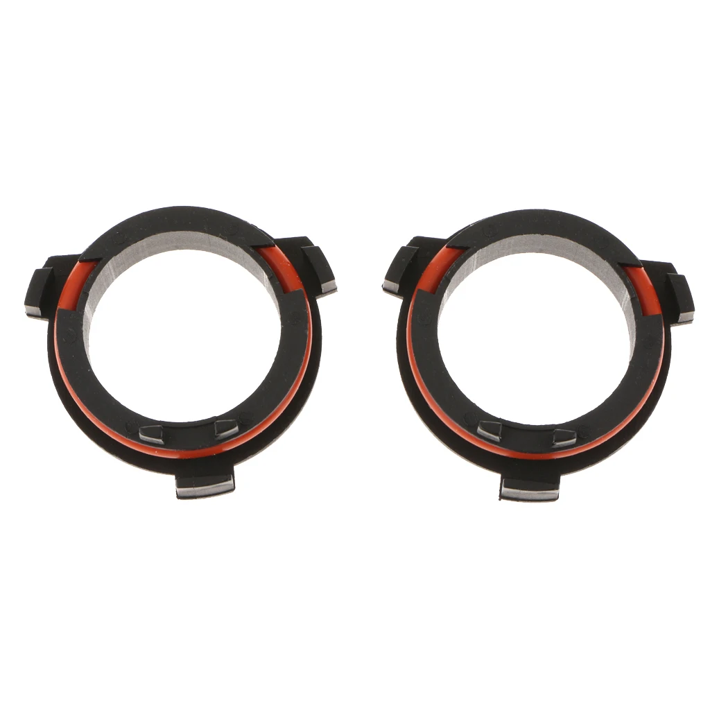 2Pcs H7 Headlight Bulb Adapter Holder Retainer Clip For Opel Vauxhall Astra