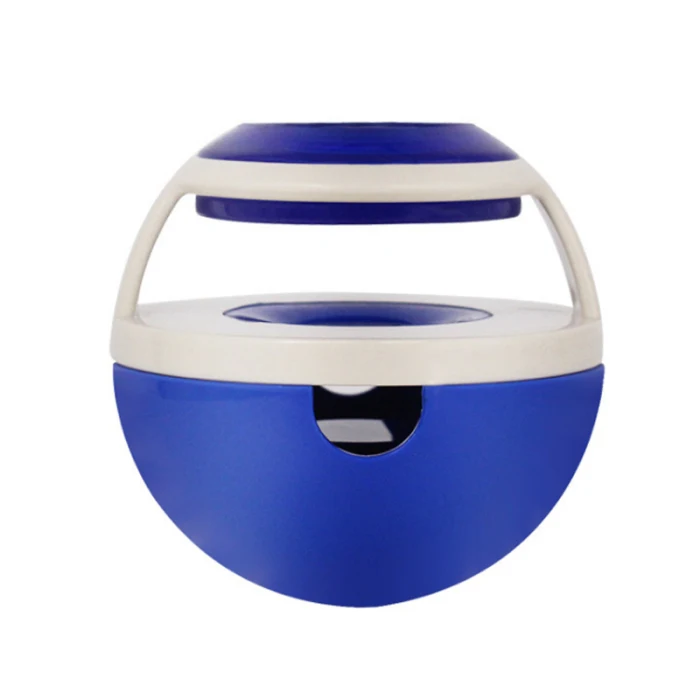 1pcs Pet Feeder Tumbler Shape Slow Down Eating Training Food Dispenser Toy TB Sale