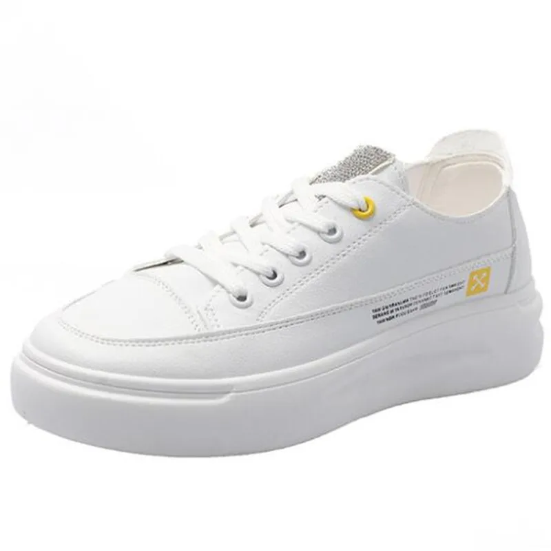 

New Small white shoes female wild cake thick bottom casual female sneakers shoes sneakers women zapatos de mujer womens shoes