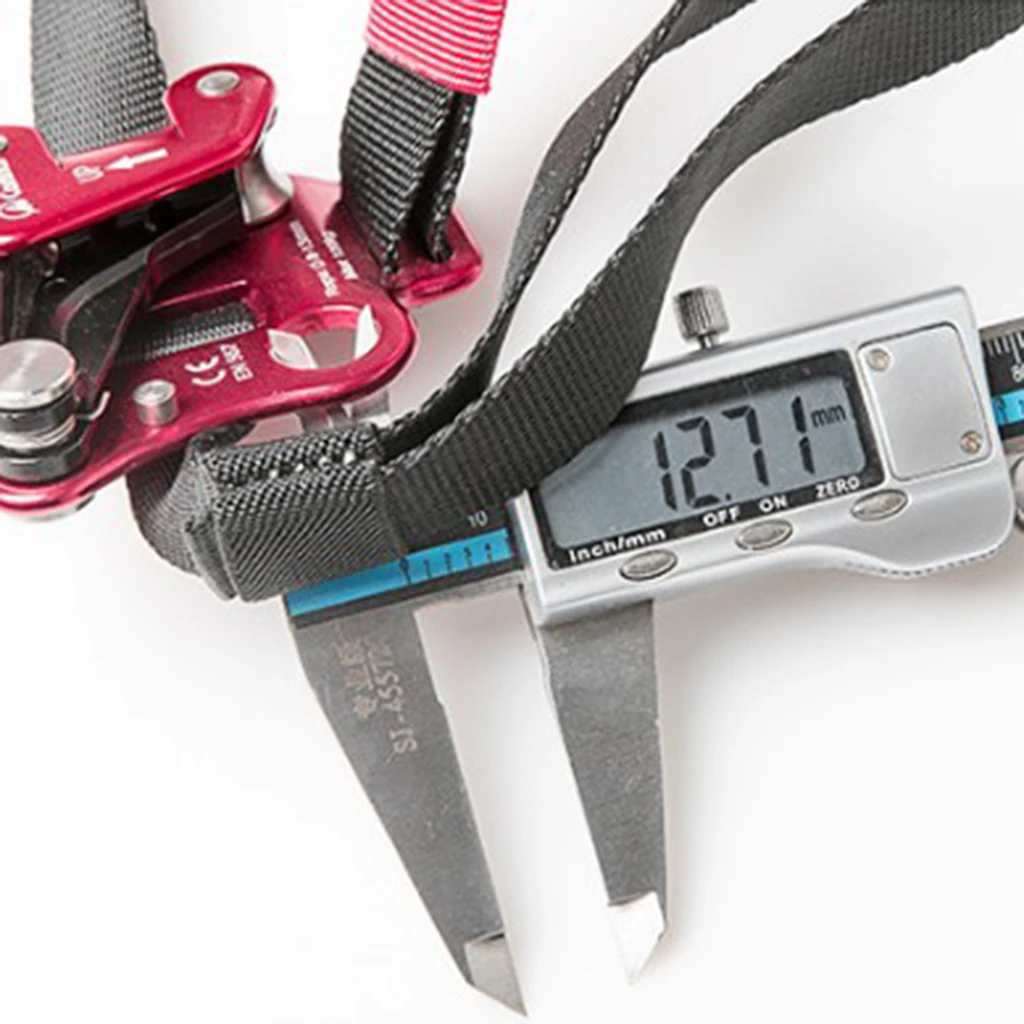 Left / Right Foot Climbing Ascender Riser Aviation Aluminum Tree Rock Climbing Fall Protection Equipment Gear