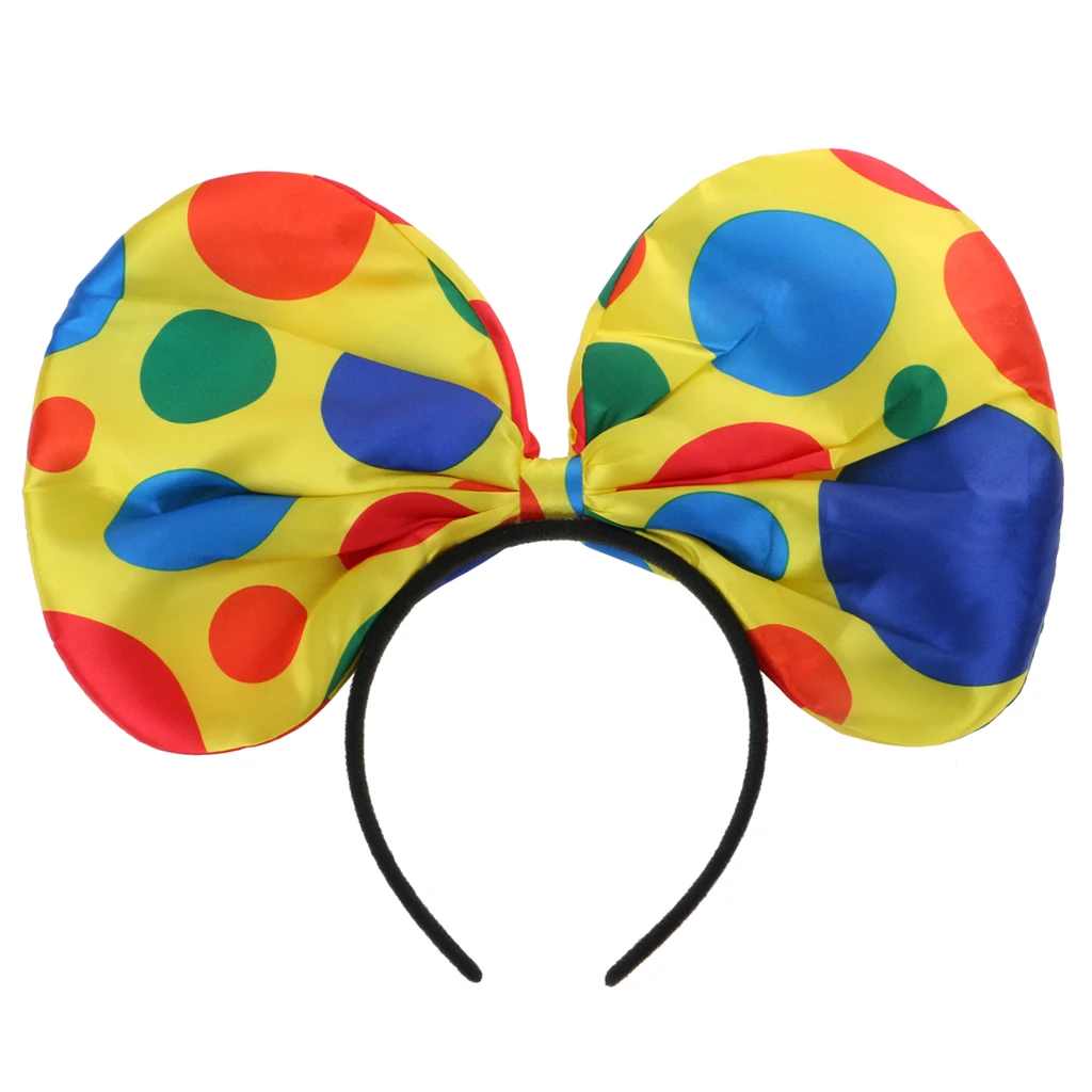 Clown Jester Hat Headband Circus Halloween Costume Fancy Dress Hair Accessories
