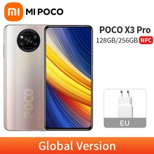 POCO X3 Pro NFC Global Version 128GB / 256GB Snapdragon 860 120Hz DotDisplay 5160mAh 33W Fast Charge Mobile Phone 48MP Camera