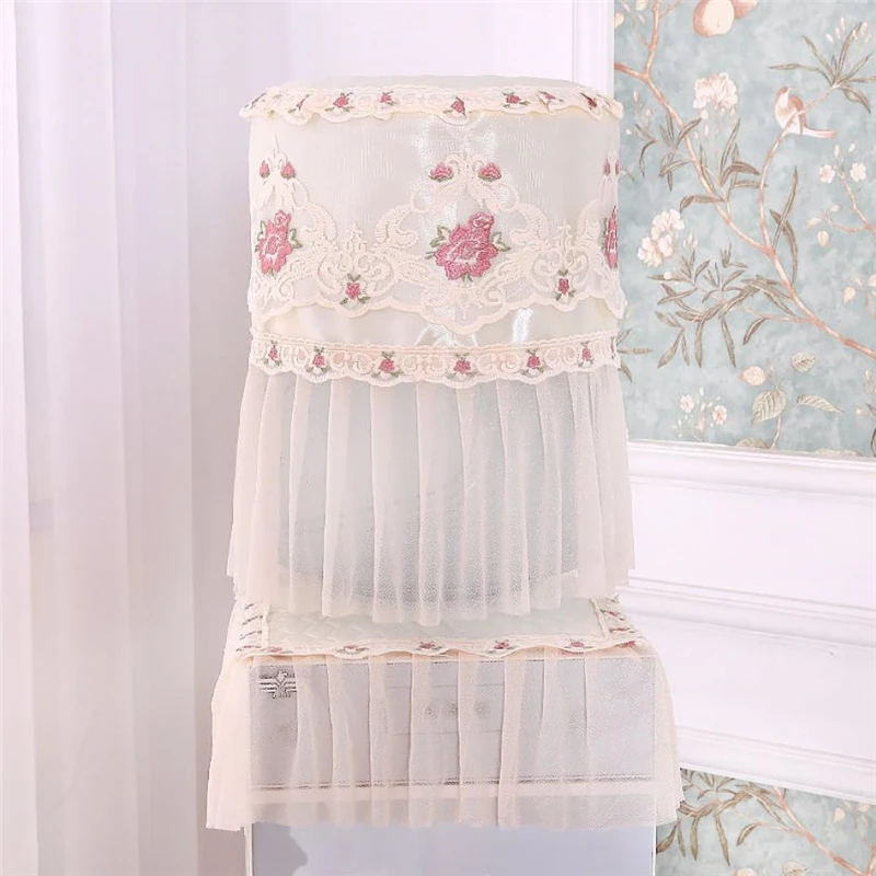 1Pcs Fasion Rural Cloth Art Water Dispenser Dust Cover Water Dispenser Cloth Cover Bucket Purifier E0946