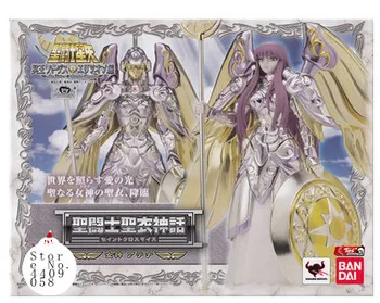 

original Bandai edition Saint Cloth Myth Goddess Athena Form Saint Seiya Metal Armor Action Figure high quality