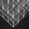 24 Trapezoid Clear Makeup Lipstick Stand Case Organizer 6
