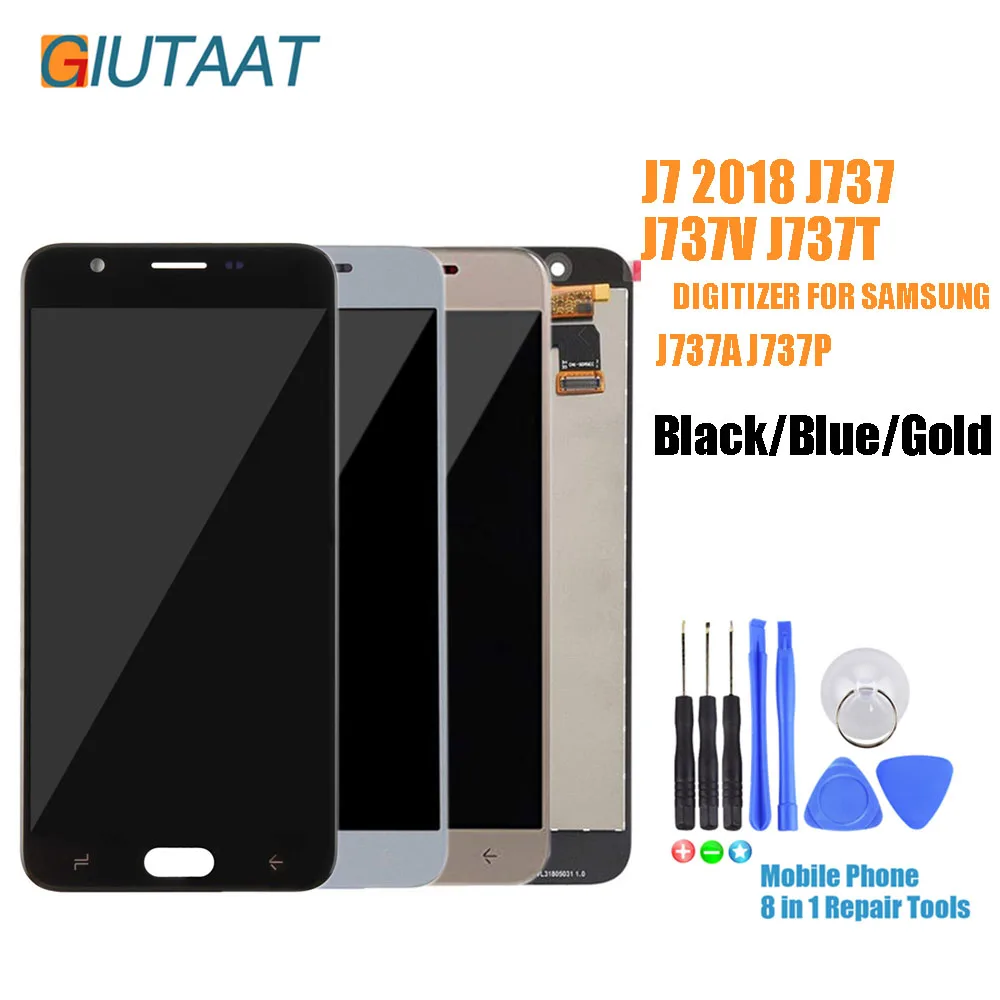 

Replacement For Samsung Galaxy J7 2018 J737 LCD Display Touch Screen Digitizer Assembly Parts J737A J737P J737V J737T
