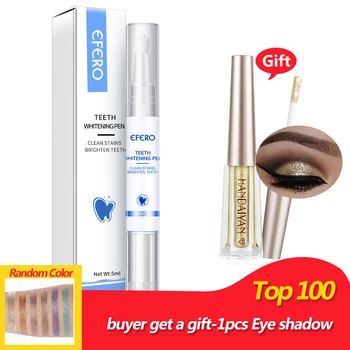 

EFERO Dental Bleaching Tool White Teeth Whitening Pen Tooth Gel Teeth Whitener Remove Stains Oral Hygiene Teeth Whitening Kit