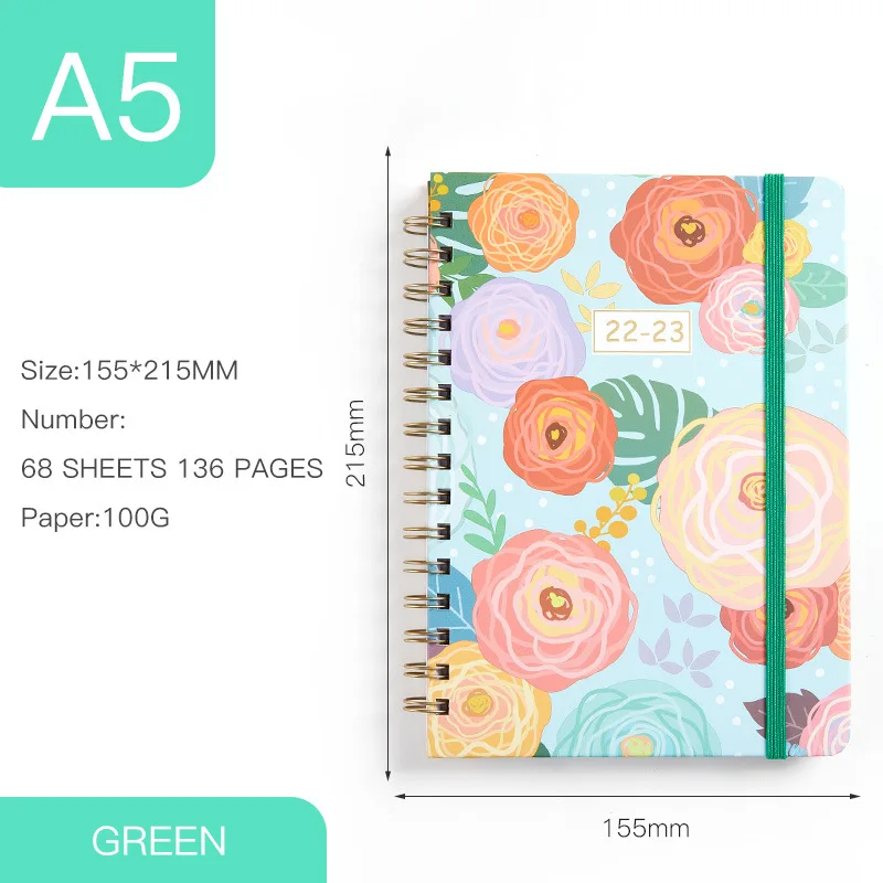 Details about   Flower Vase Pattern Notebook Diary Schedule Planner Notepad Book 120 Page 
