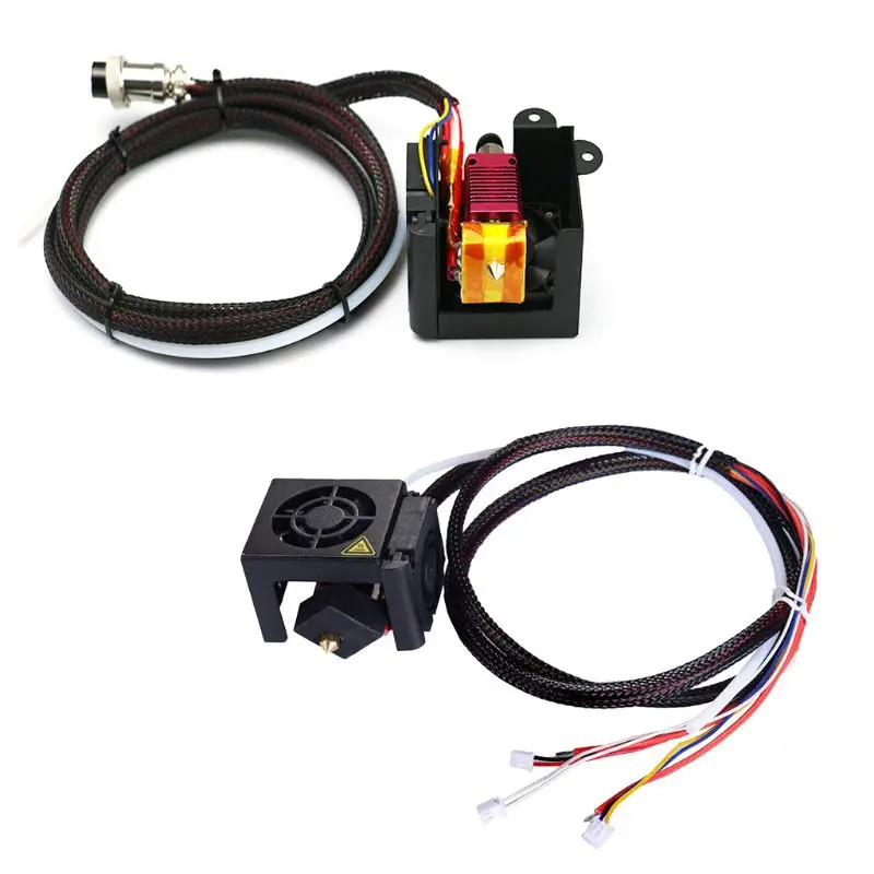 1 Набор 12/24V экструдер Hotend 3D-принтеры комплект с Чехлы для вентиляторов воздушный Вращательный соединитель насадки D08B