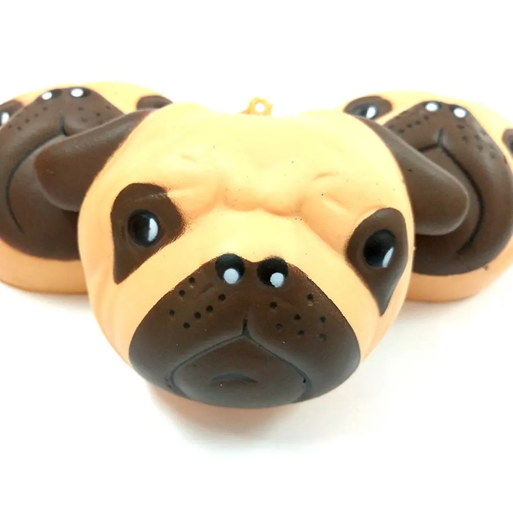 Slow Rebound Pu Cute Panda Expression Toy Simulation 10cm Animal Bread Model Toys Decompression Toys