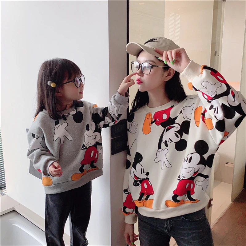 

Mickey Sweater Family Matching Winter Clothes Mom and Son Matching Clothes and Me Clothes Christmas Family Clothes Big Sister