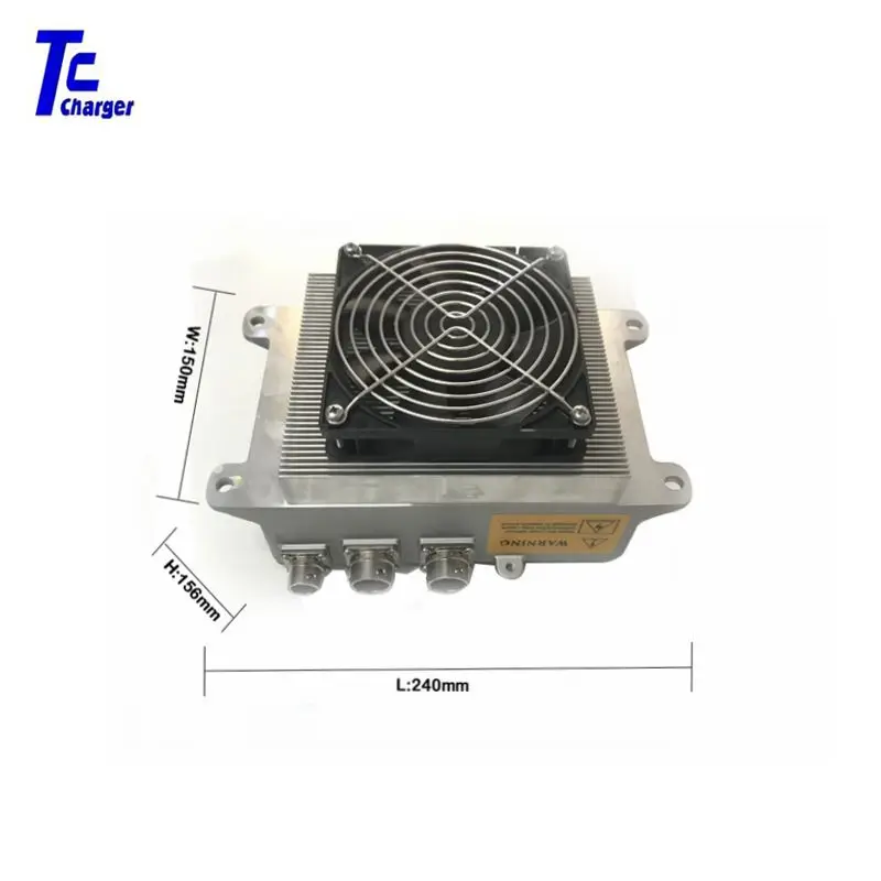 Зарядное устройство Elcon 3.3KW TC зарядное устройство для электромобиля для литий-ионного LiFePO4 Аккумуляторный блок для эв, вилочного погрузчика, грузовика бортового автомобильного зарядного устройства